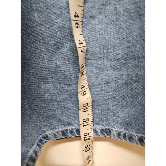 Aligne Gabriella Women's Long Sleeve Midi Denim Dress, Sz UK18 US14, Light Wash - Picture 11 of 15